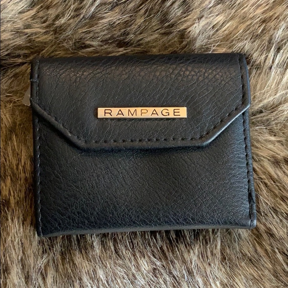 Rampage Wallet Black several pockets - Picture 1 of 8